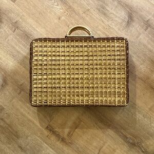 Vintage Wicker Case
